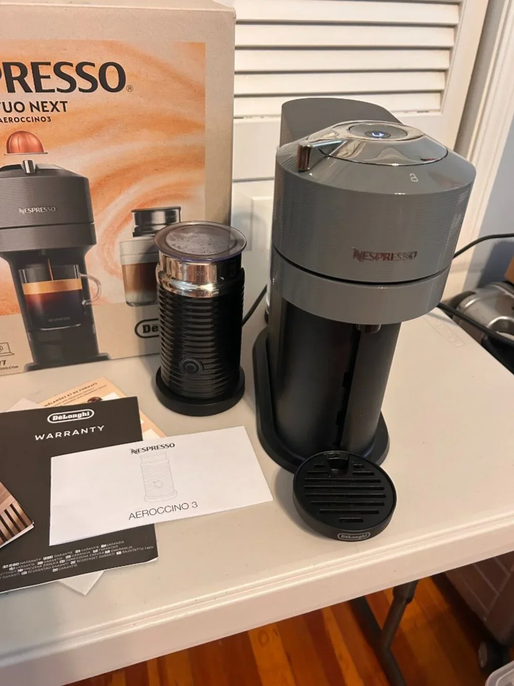 *OPEN BOX* Nespresso Vertuo Next Espresso Machine & Aeroccino 3